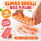 Elmas 18 Bölmeli Buz Kalıbı - özellik ve kullanım bilgileri