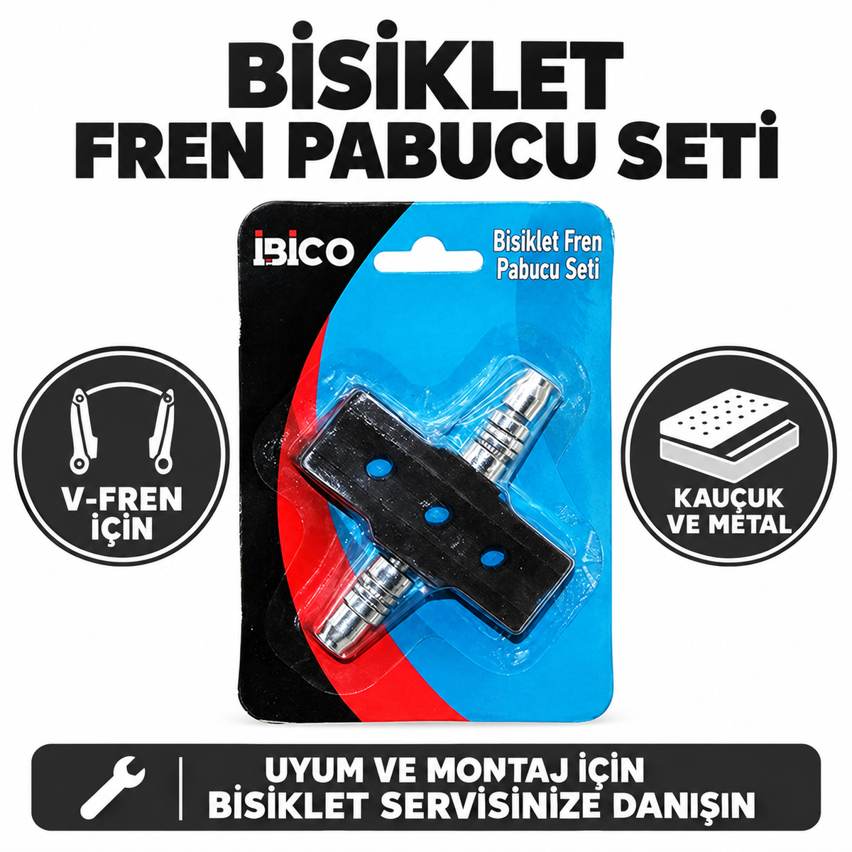 Bisiklet Fren Pabucu Seti - özellik ve kullanım bilgileri