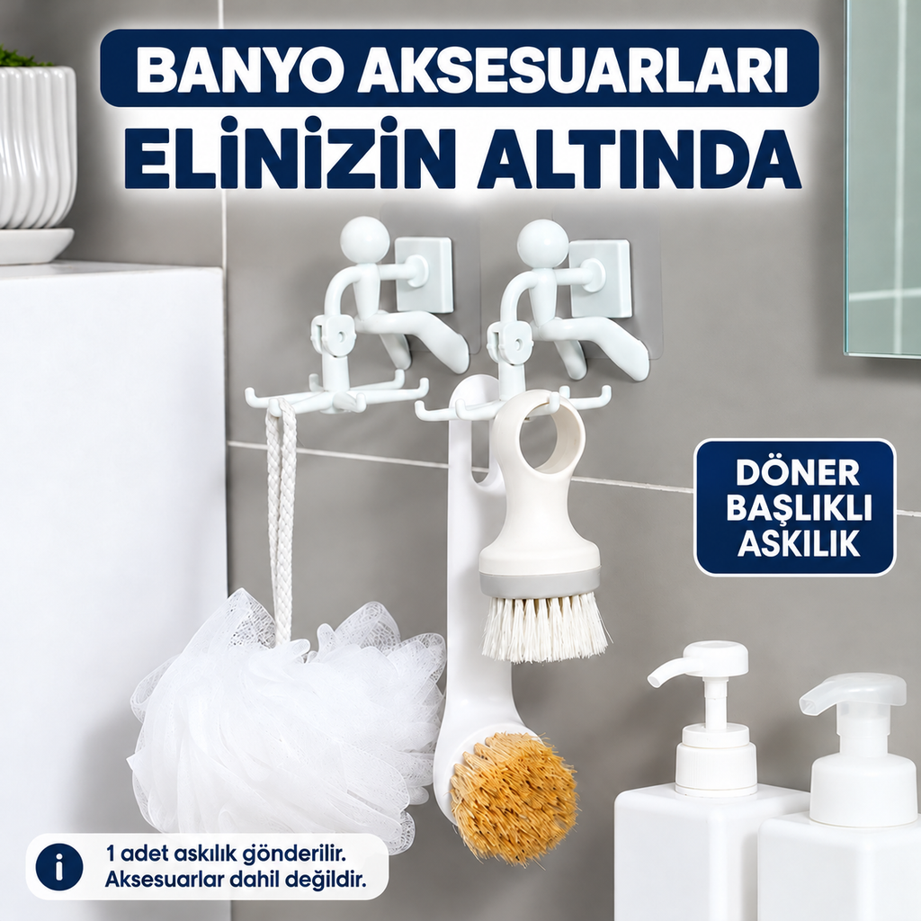Döner Başlı Rambo Askılık - özellik ve kullanım bilgileri