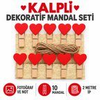 Kalpli Dekoratif Mandal Seti - özellik ve kullanım bilgileri