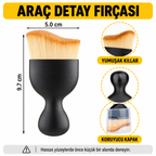 Araba Detay Temizlik Fırçası Yumuşak Kıllı - özellik ve kullanım bilgileri