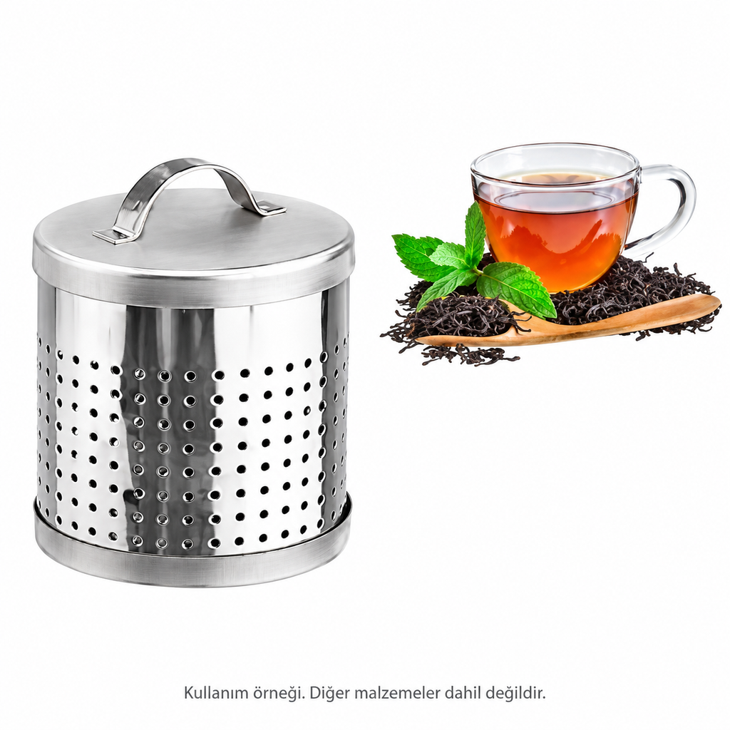 Büyük Metal Çay Süzgeci - ürün görünümü