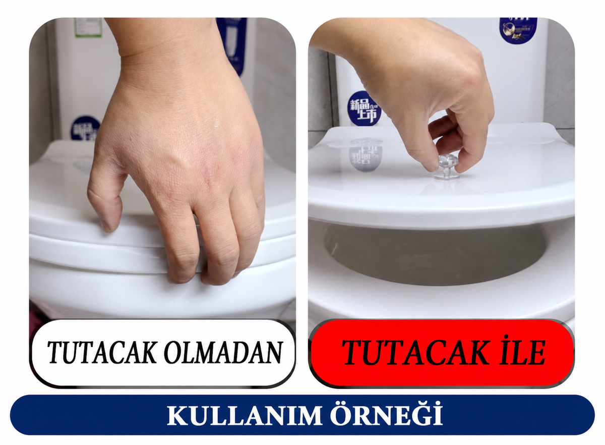 4 Adet Kristal Tasarımlı Çok Amaçlı Yapışkanlı Tutacak Buton - ürün görünümü