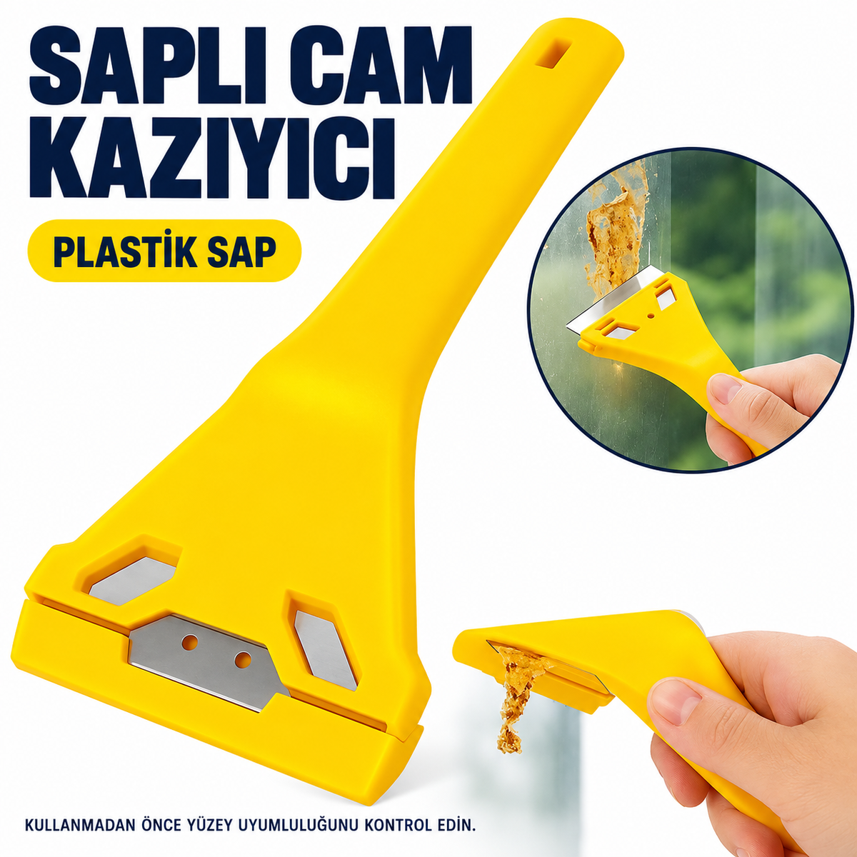 Cam ve Buz Kazıyıcı Bıçak - özellik ve kullanım bilgileri