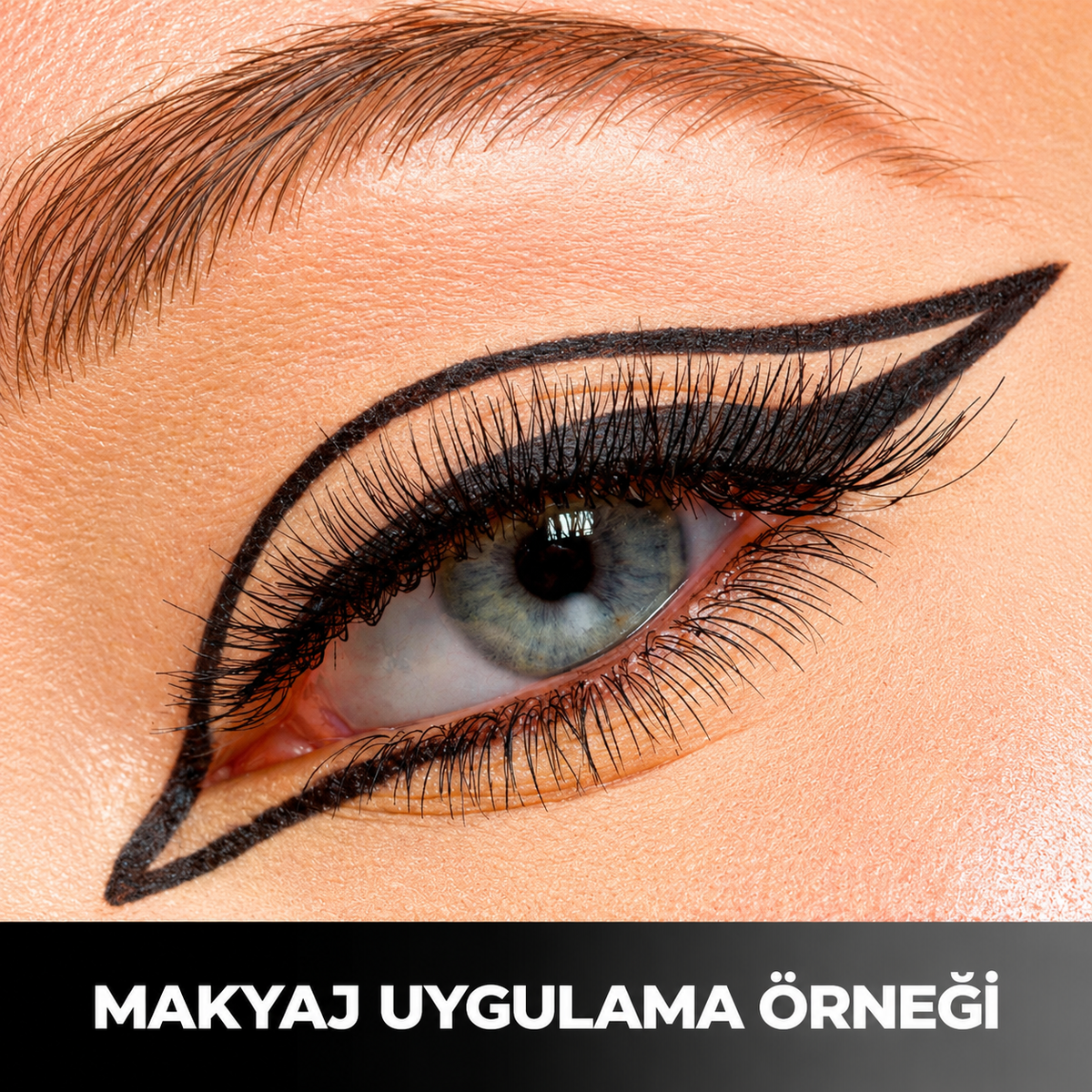 Yaprak Figürlü Eyeliner - ürün görünümü