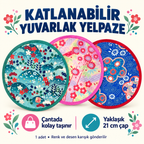 Katlanabilir Kore Tipi Yuvarlak Yelpaze -Çanta Boy - Hafif Tasarım - özellik ve kullanım bilgileri