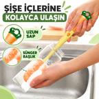 Biberon Temizleme Fırçası - Havuç Tasarımlı - 3'ü 1 Arada - özellik ve kullanım bilgileri