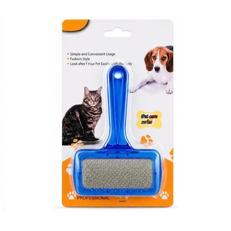 Kedi Köpek Tarağı - Evcil Hayvan Tüy Toplama Tarağı - Metal Uçlu - ürün görünümü