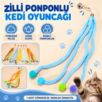 Zilli Kedi Oyuncağı - Peluş - Ponponlu - özellik ve kullanım bilgileri
