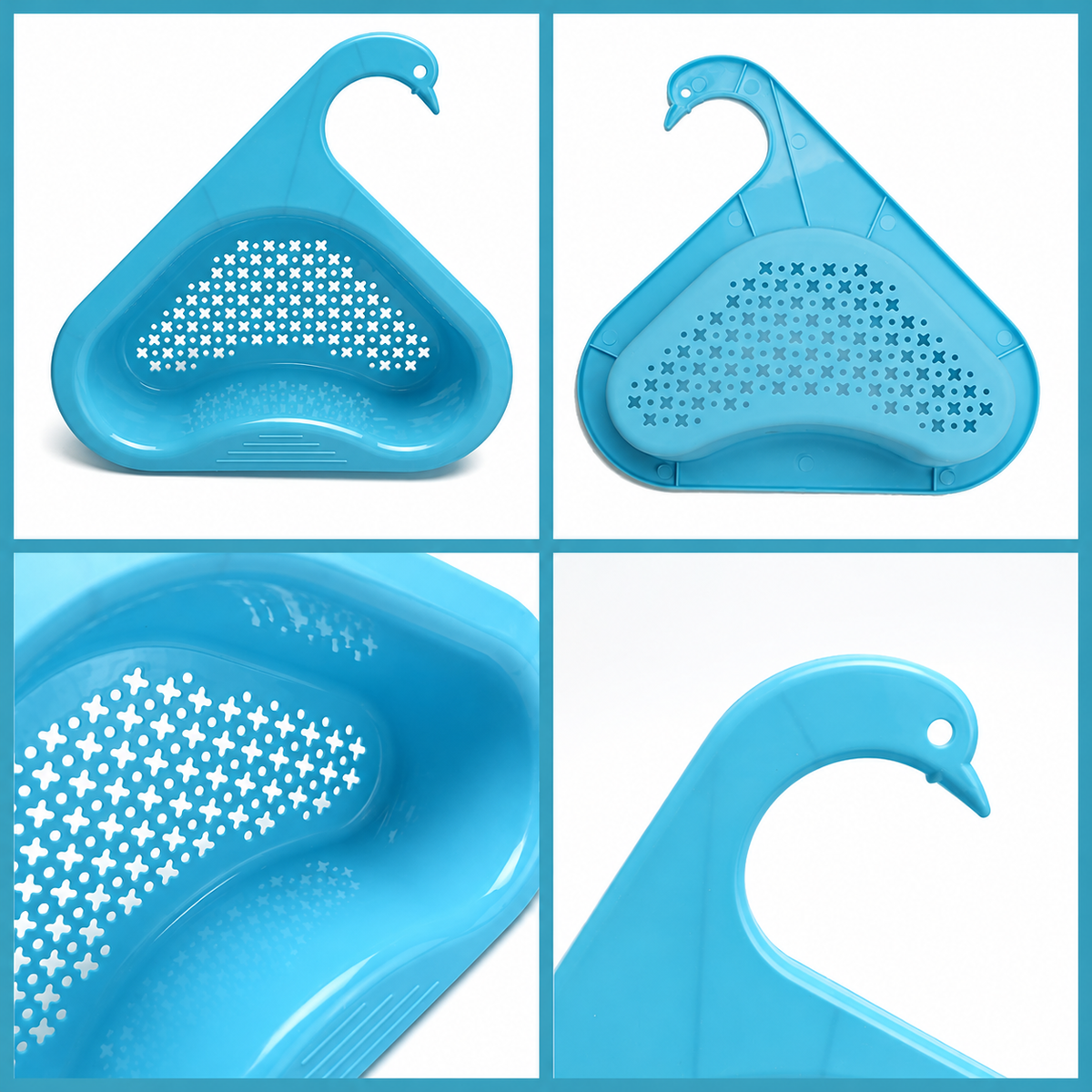 Lavabo Süzgeci - Plastik - Kuğu Tasarımlı - Drenaj Sepeti - ürün görünümü